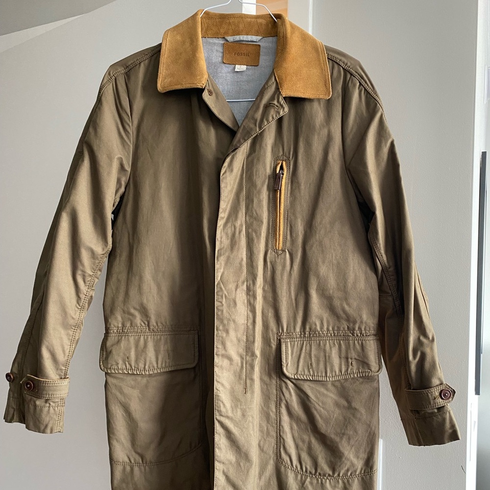 Men’s Fossil Trench Coat